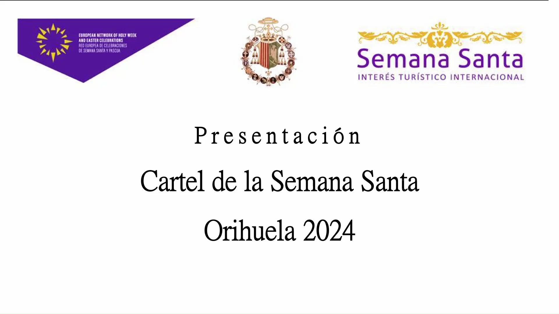 Presentación Cartel Semana Santa 2024